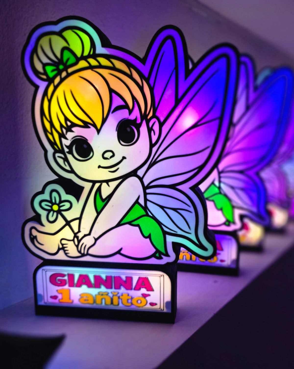 Centros de Mesa - Caja de Luz - Infantiles
