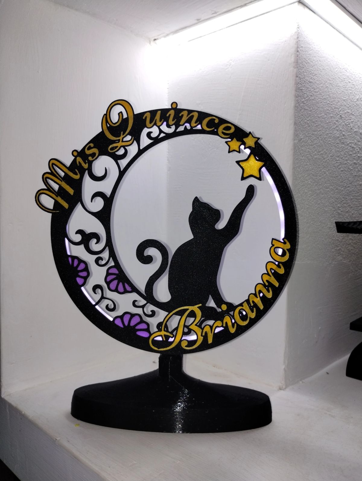 Centros de Mesa - Circular LumiX 25cm - Quince Años