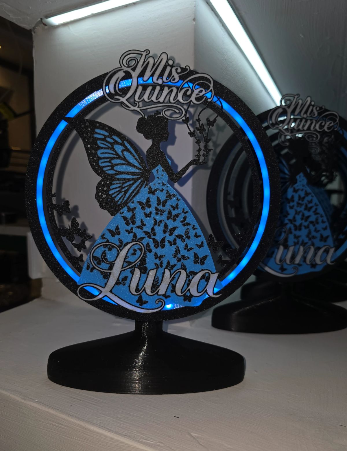 Centros de Mesa - Circular LumiX 25cm - Quince Años