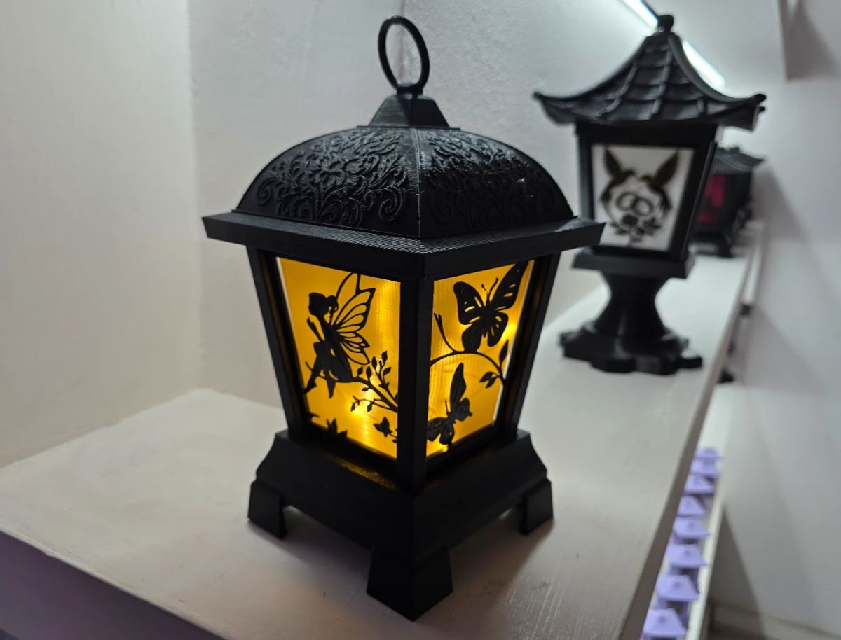 Centros de Mesa - Farol Akari 25cm - Quince Años, Casamiento, Cumpleaños Adultos