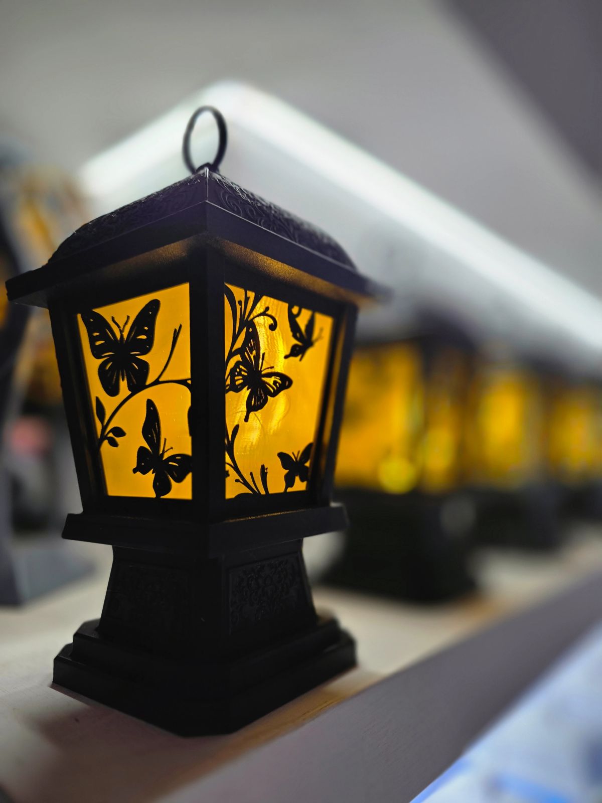 Centros de Mesa - Farol Akari 28cm - Quince Años