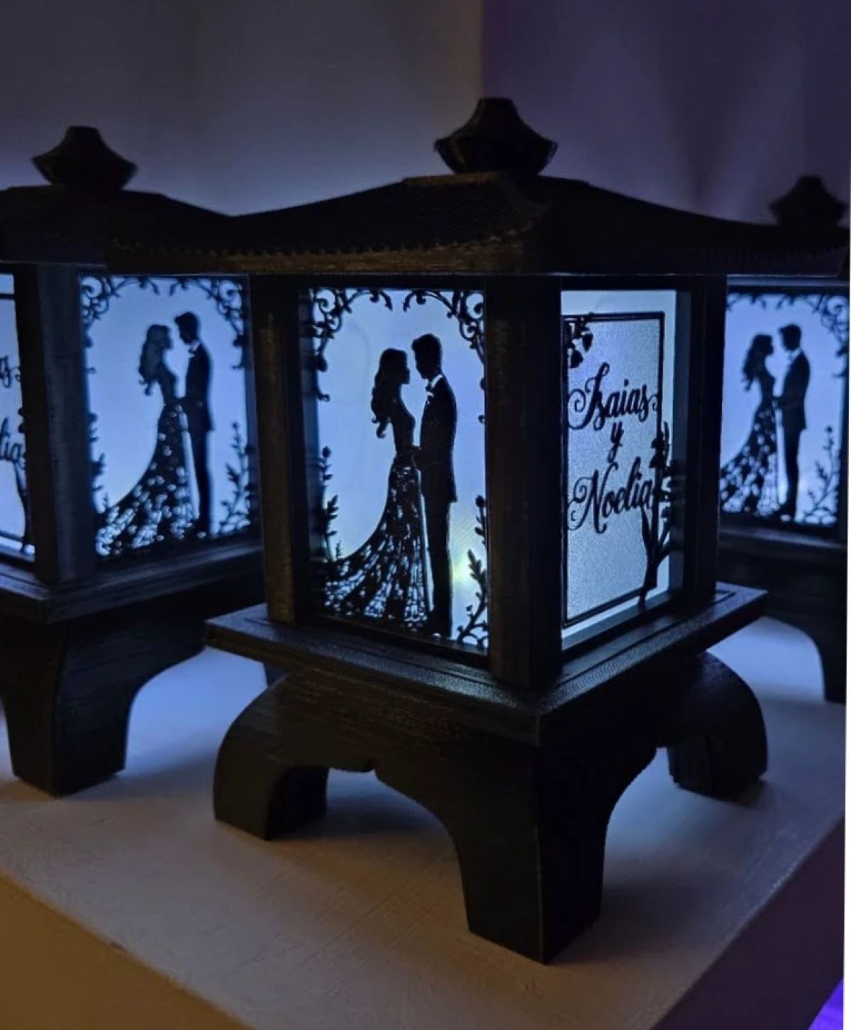 Centros de Mesa - Farol Kasumi 20cm - Casamiento