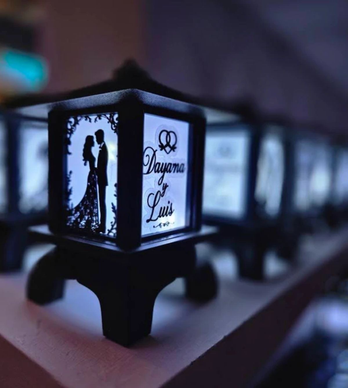 Centros de Mesa - Farol Kasumi 20cm - Casamiento