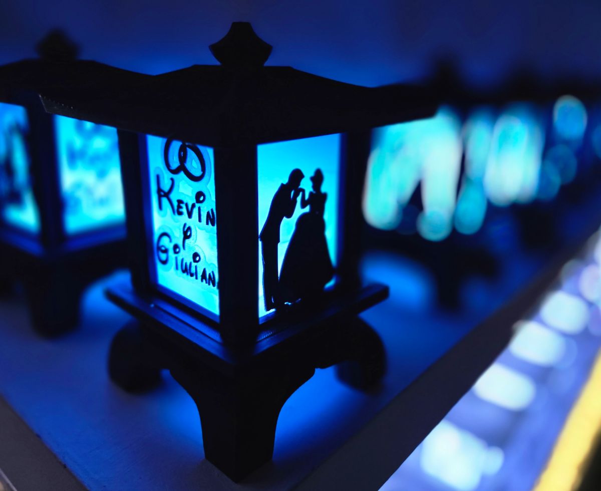 Centros de Mesa - Farol Kasumi 20cm - Casamiento