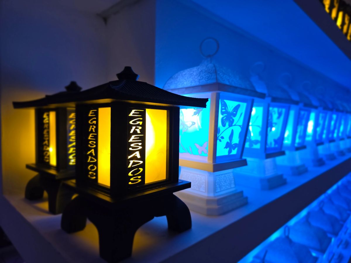 Centros de Mesa - Farol Kasumi 20cm - Egresos