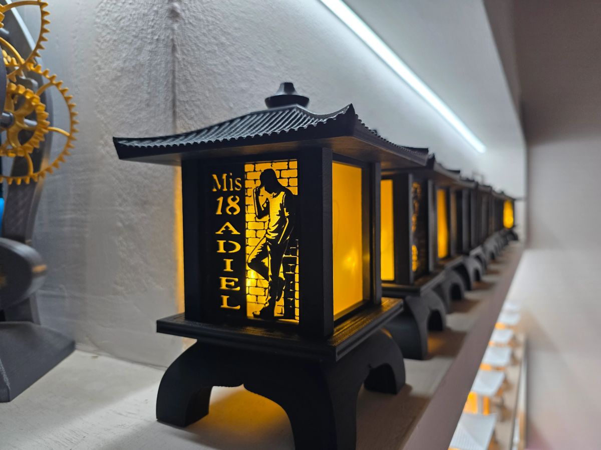 Centros de Mesa - Farol Kasumi 20cm - Mis 18