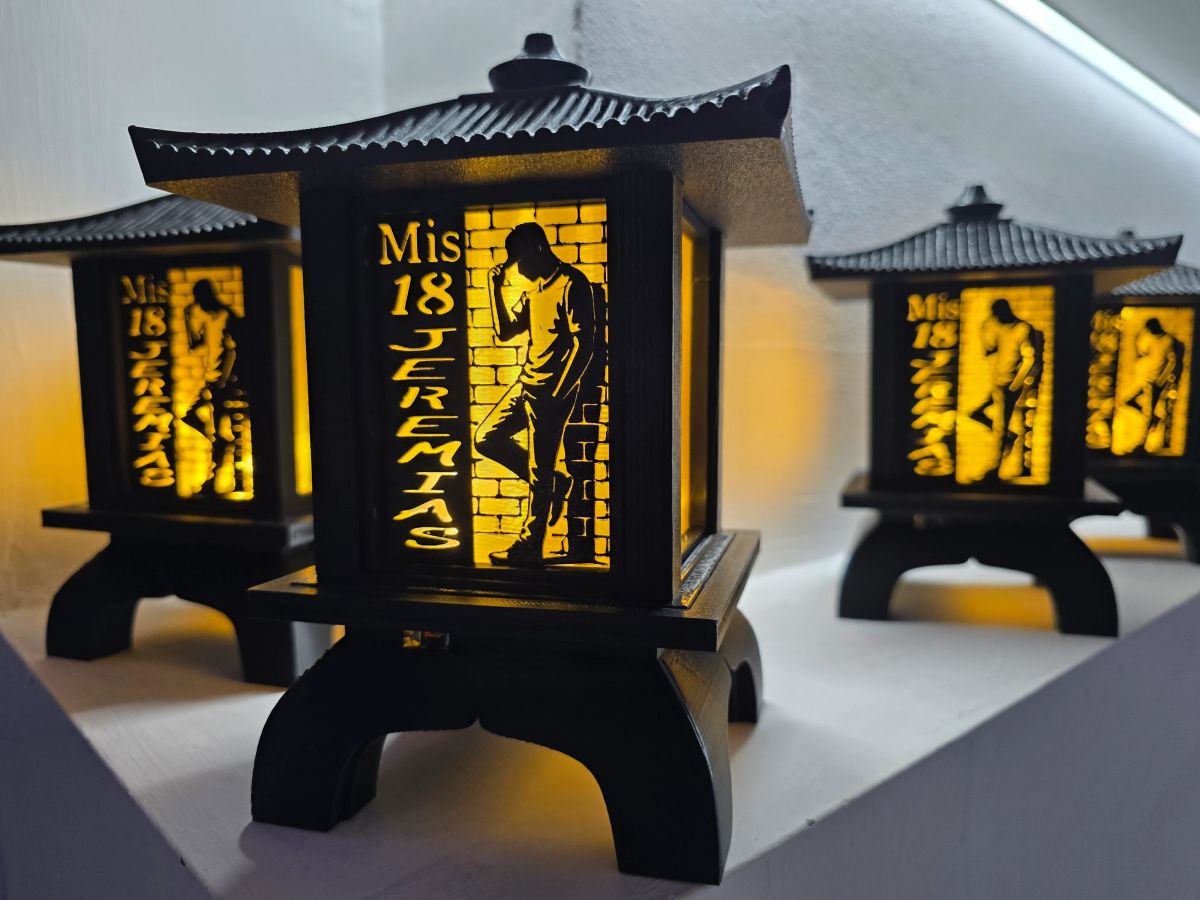 Centros de Mesa - Farol Kasumi 20cm - Mis 18
