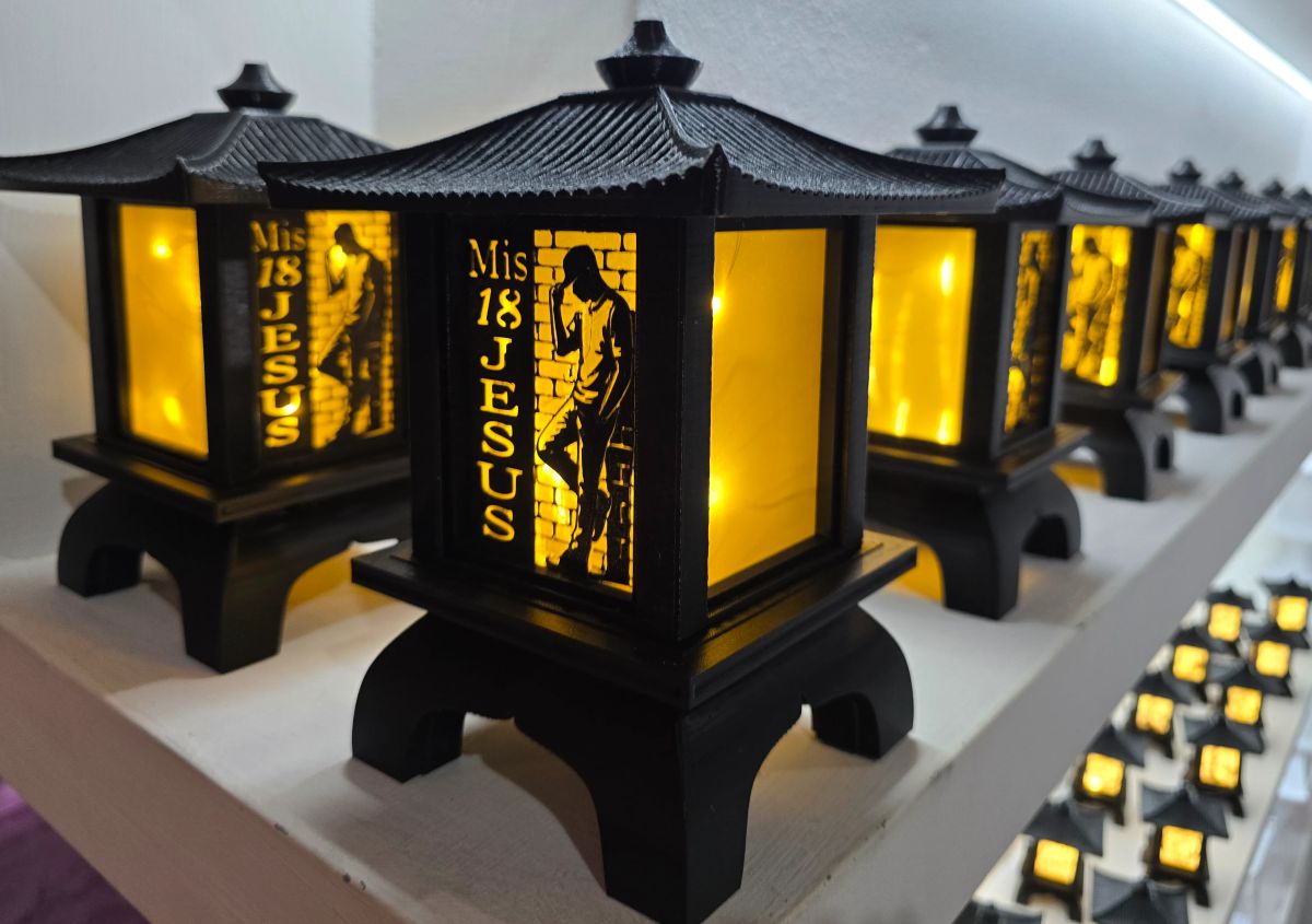 Centros de Mesa - Farol Kasumi 20cm - Mis 18