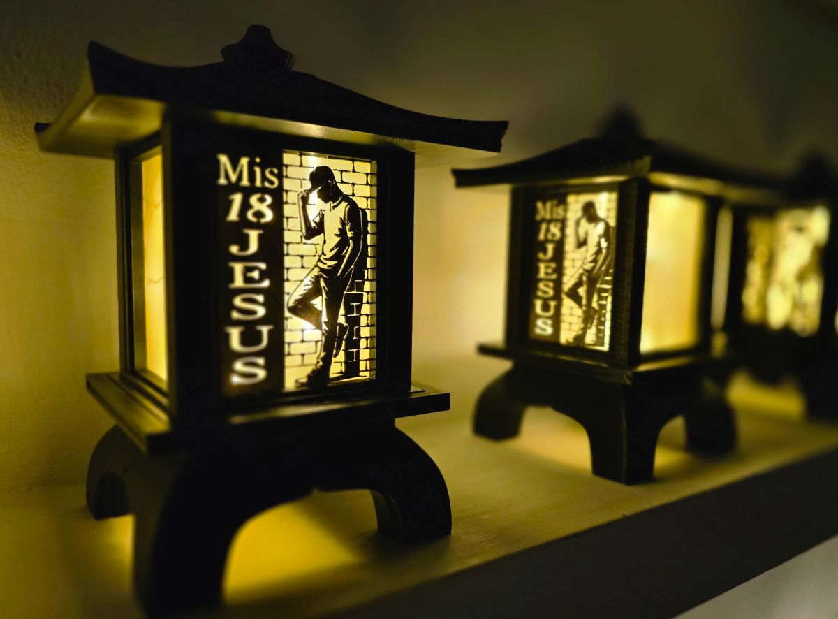Centros de Mesa - Farol Kasumi 20cm - Mis 18