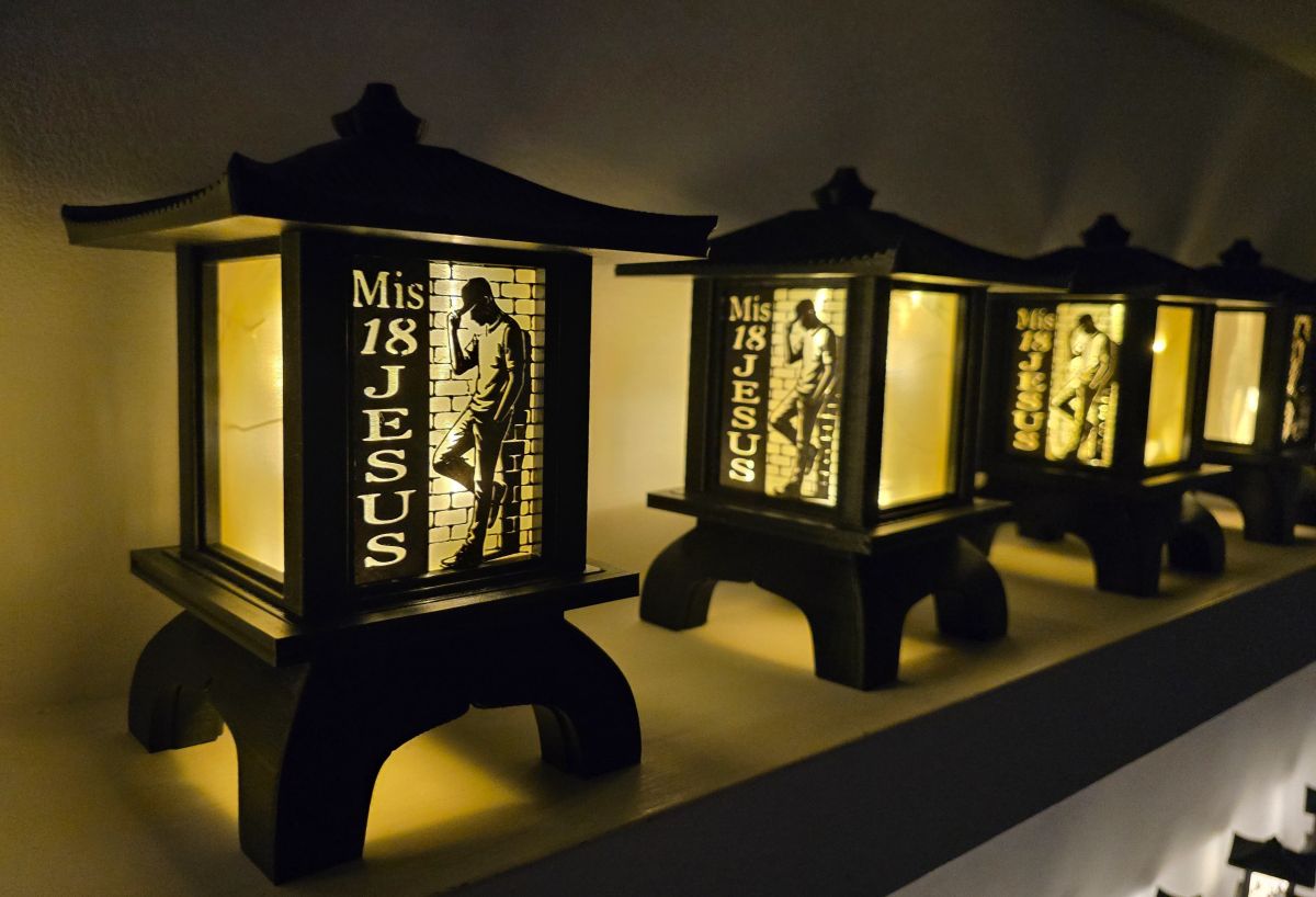 Centros de Mesa - Farol Kasumi 20cm - Mis 18