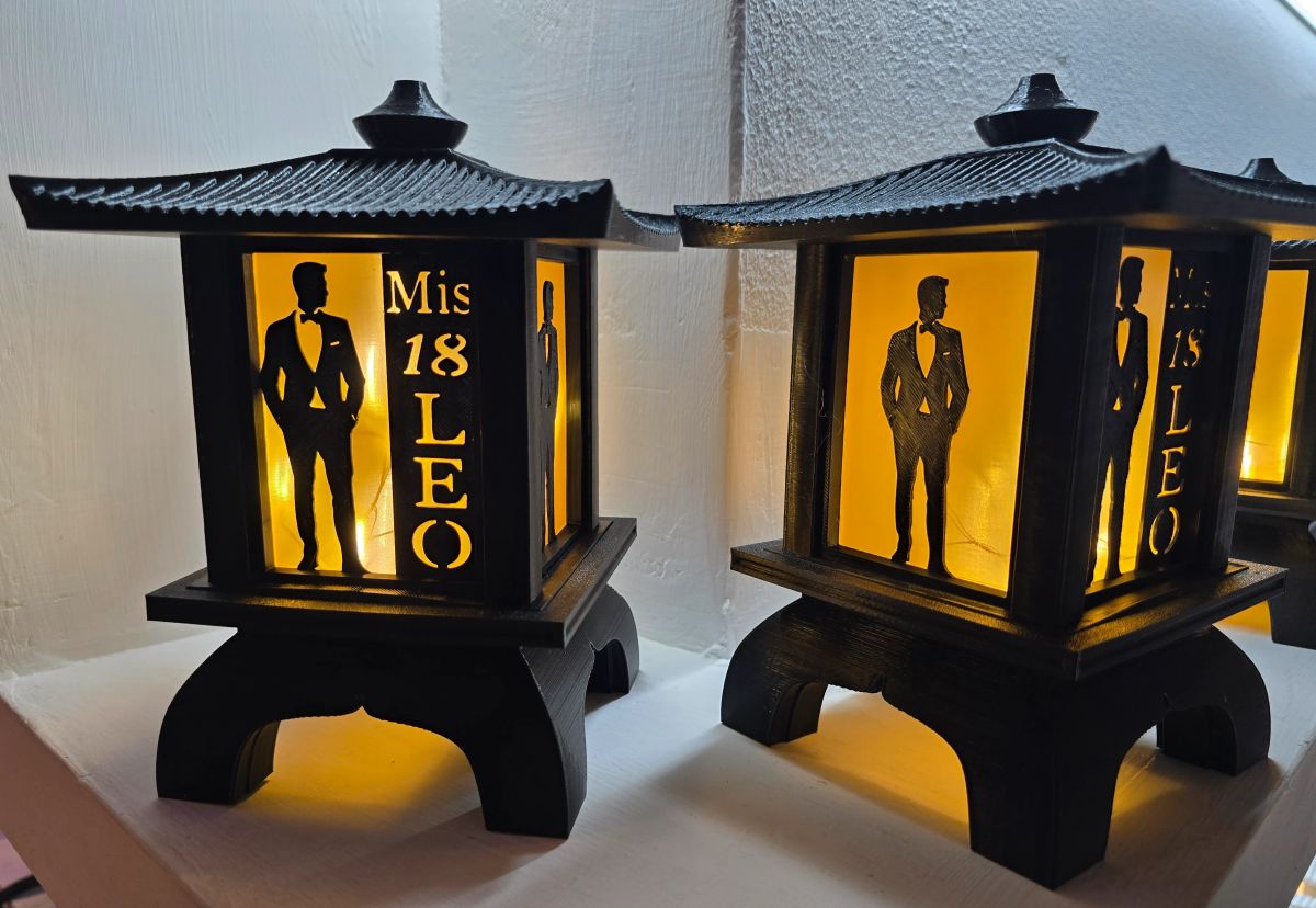 Centros de Mesa - Farol Kasumi 20cm - Mis 18