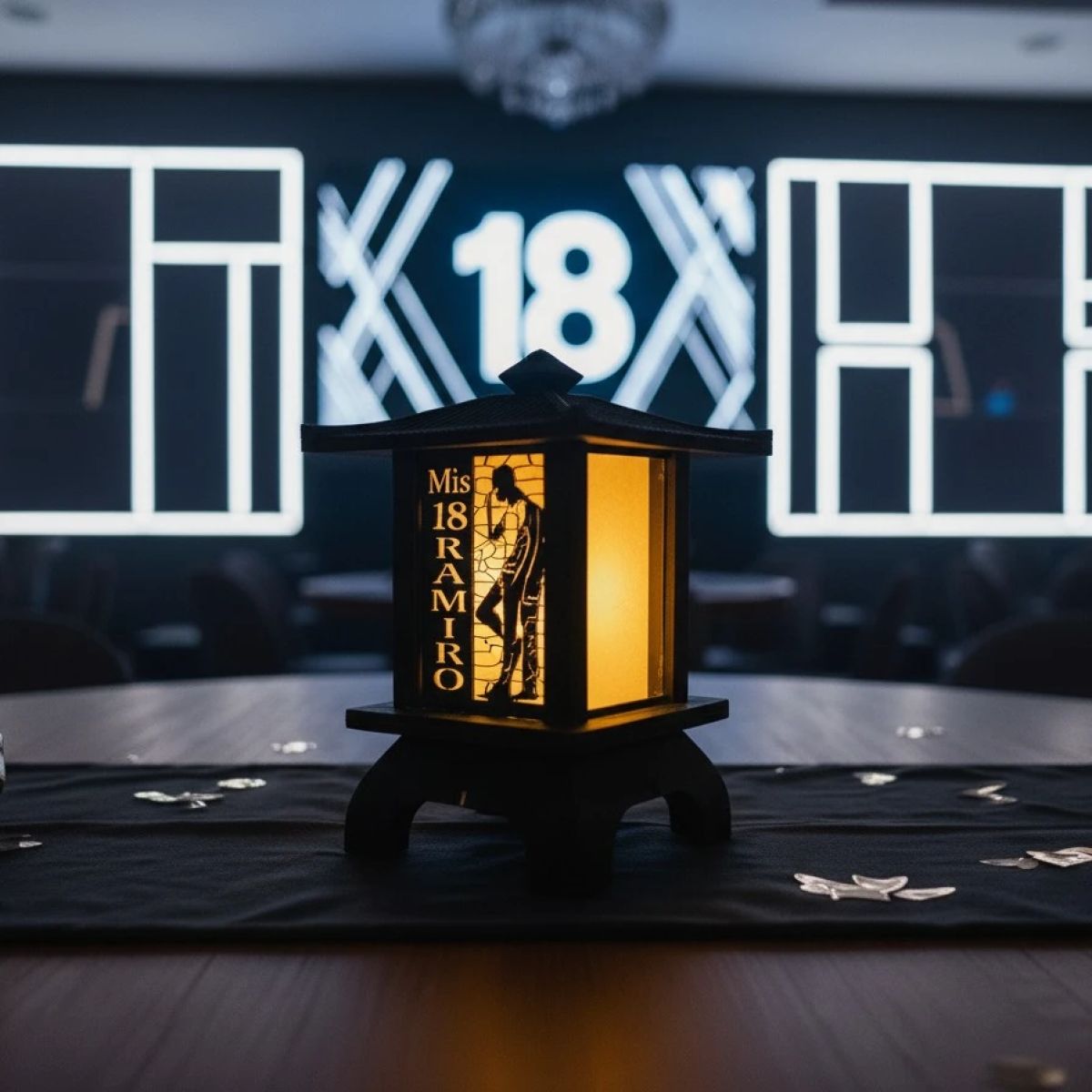 Centros de Mesa - Farol Kasumi 20cm - Mis 18