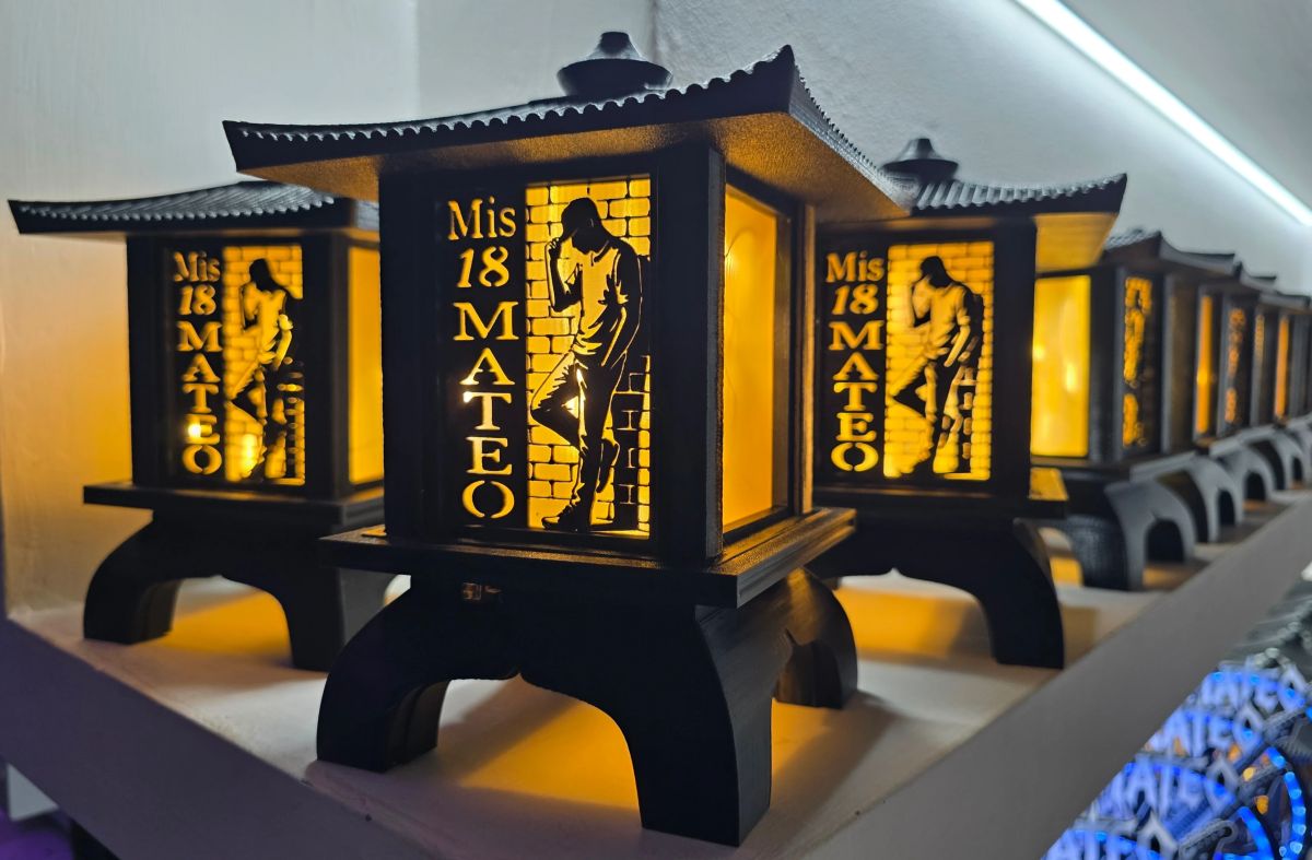Centros de Mesa - Farol Kasumi 20cm - Mis 18, Otros