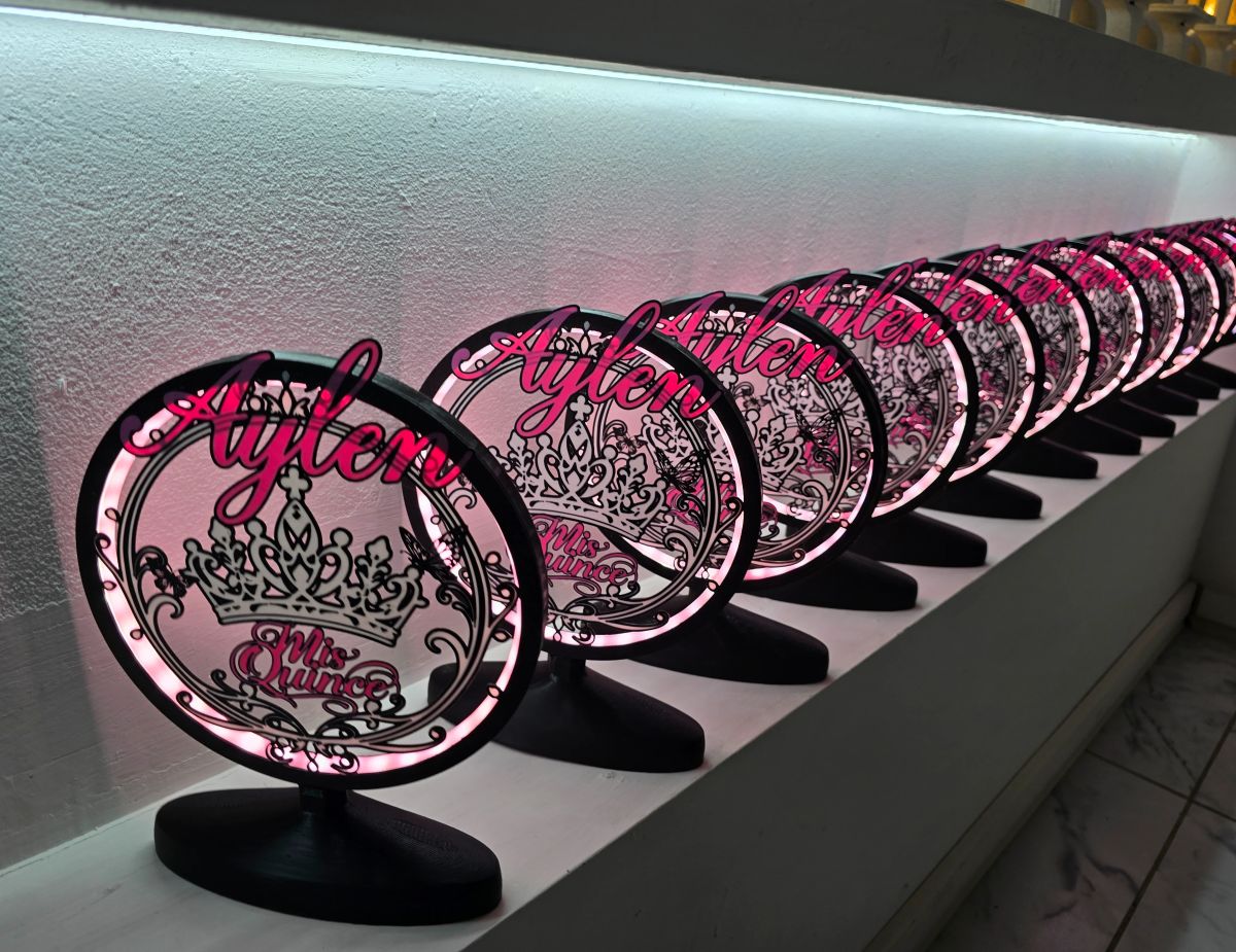 Centros de Mesa - Farol Kasumi 20cm - Quince Años