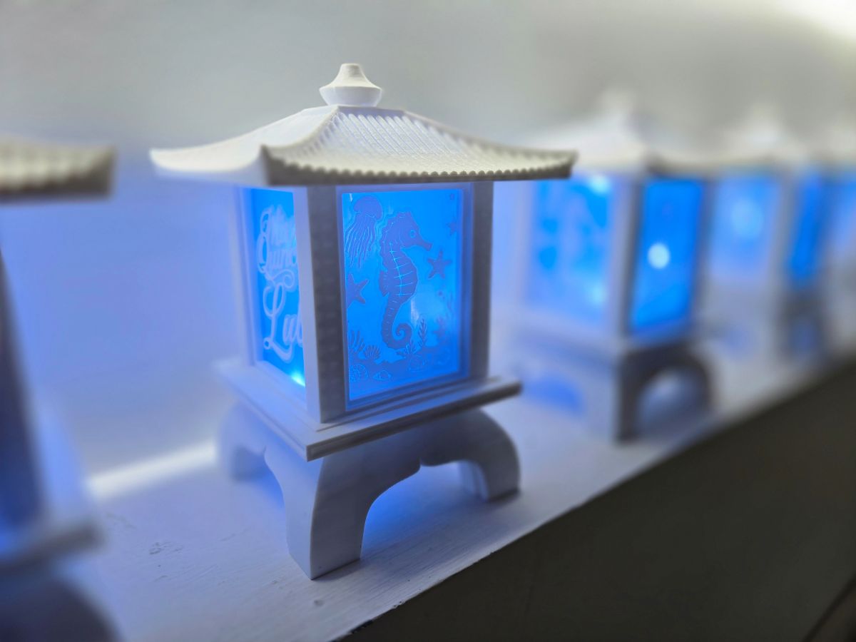 Centros de Mesa - Farol Kasumi 20cm - Quince Años