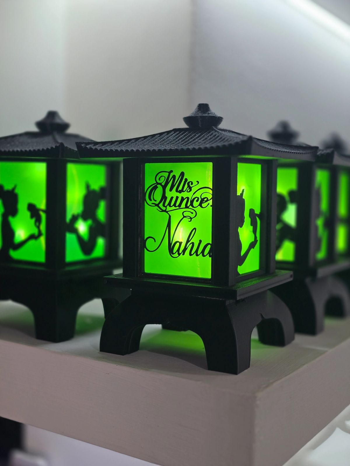 Centros de Mesa - Farol Kasumi 20cm - Quince Años