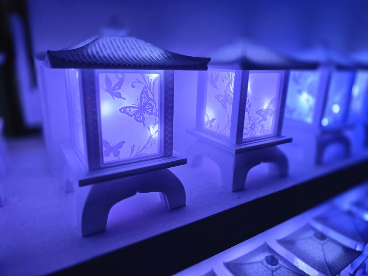 Centros de Mesa - Farol Kasumi 20cm - Quince Años, Cumpleaños Adultos