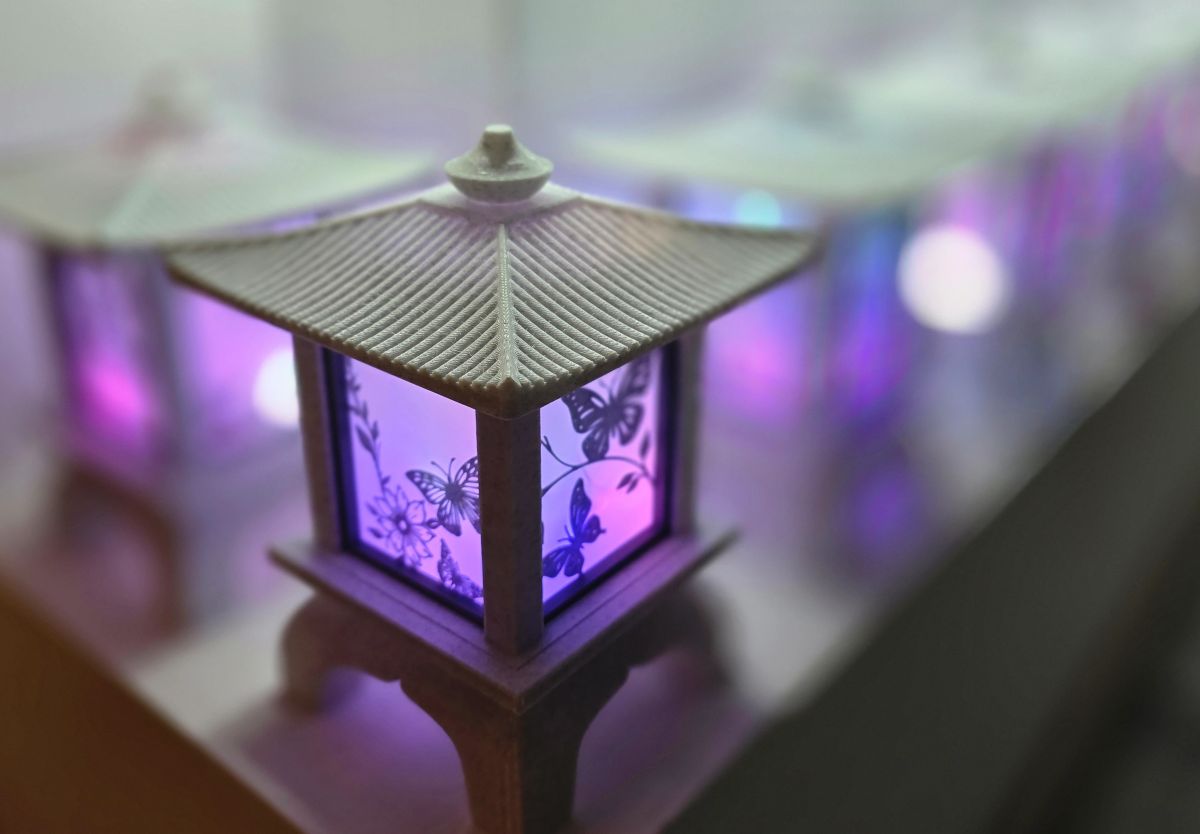Centros de Mesa - Farol Kasumi 20cm - Quince Años, Cumpleaños Adultos
