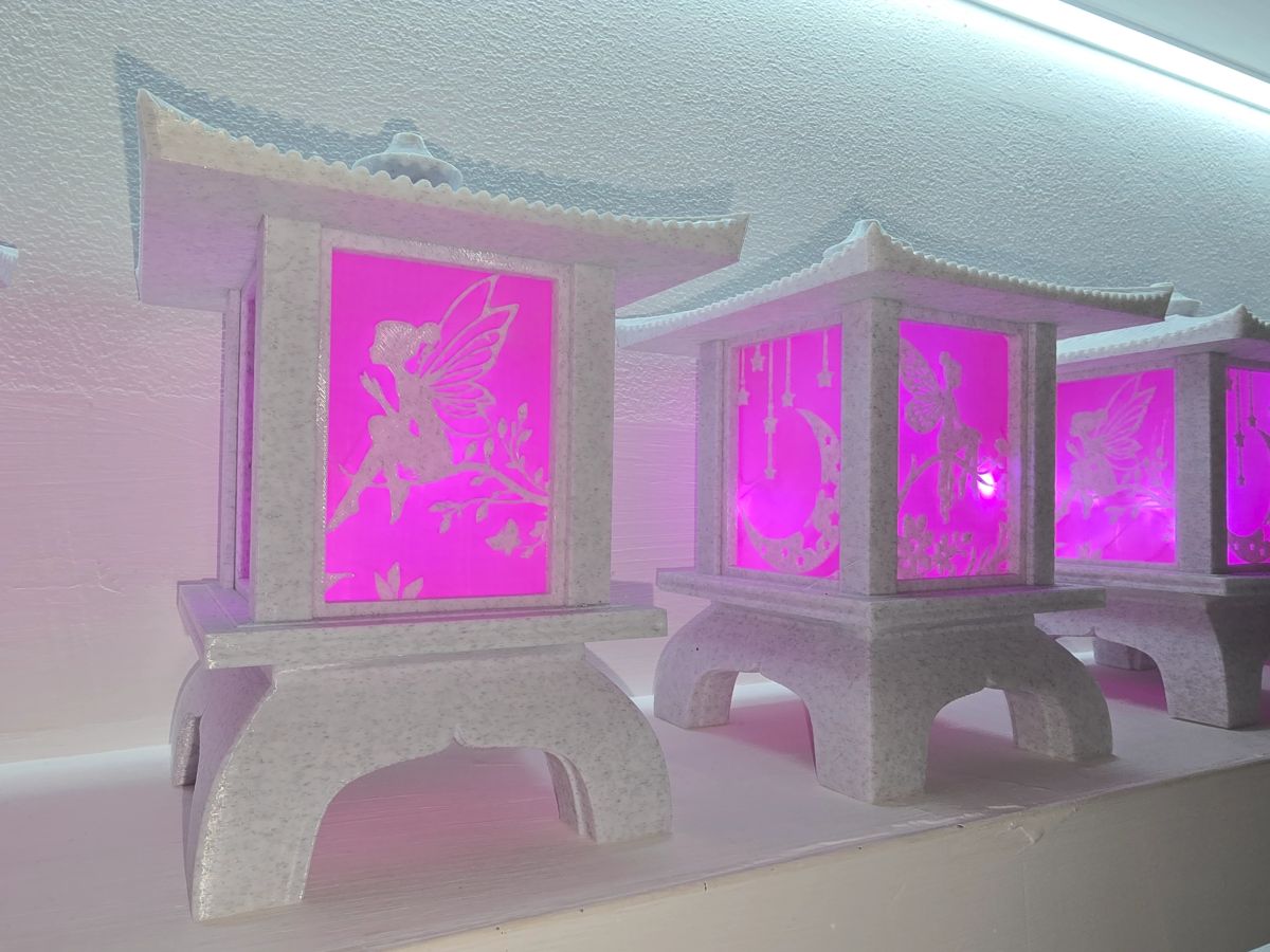 Centros de Mesa - Farol Kasumi 20cm - Quince Años, Cumpleaños Adultos