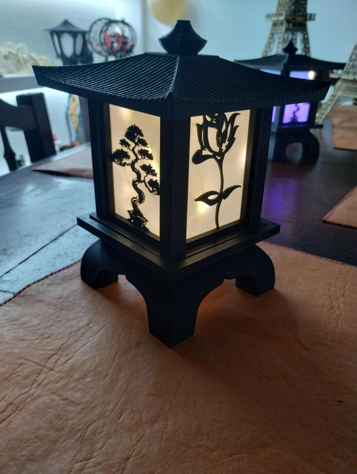 Centros de Mesa - Farol Kasumi 20cm - Quince Años, Especiales, Cumpleaños Adultos, Otros