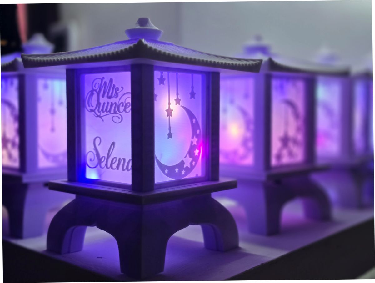 Centros de Mesa - Farol Kasumi 20cm - Quince Años, Otros