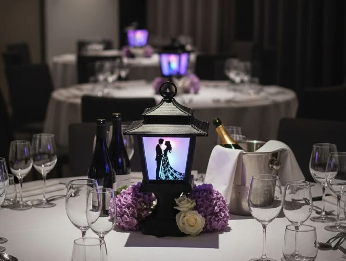 Centros de Mesa - Farol Luminis 30cm - Casamiento