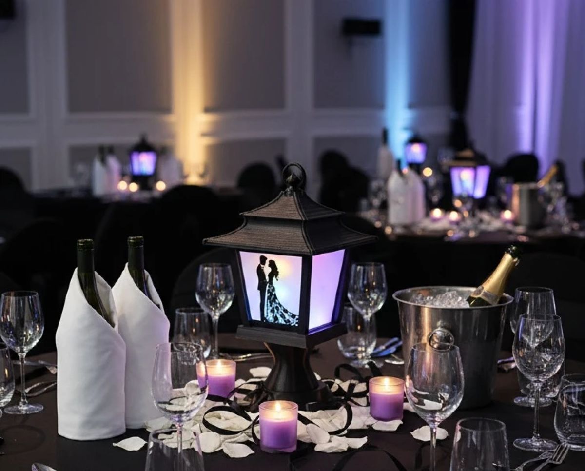 Centros de Mesa - Farol Luminis 30cm - Casamiento