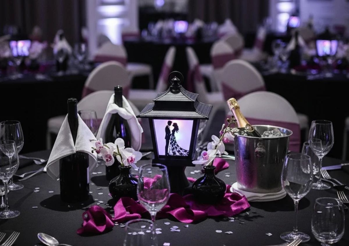 Centros de Mesa - Farol Luminis 30cm - Casamiento