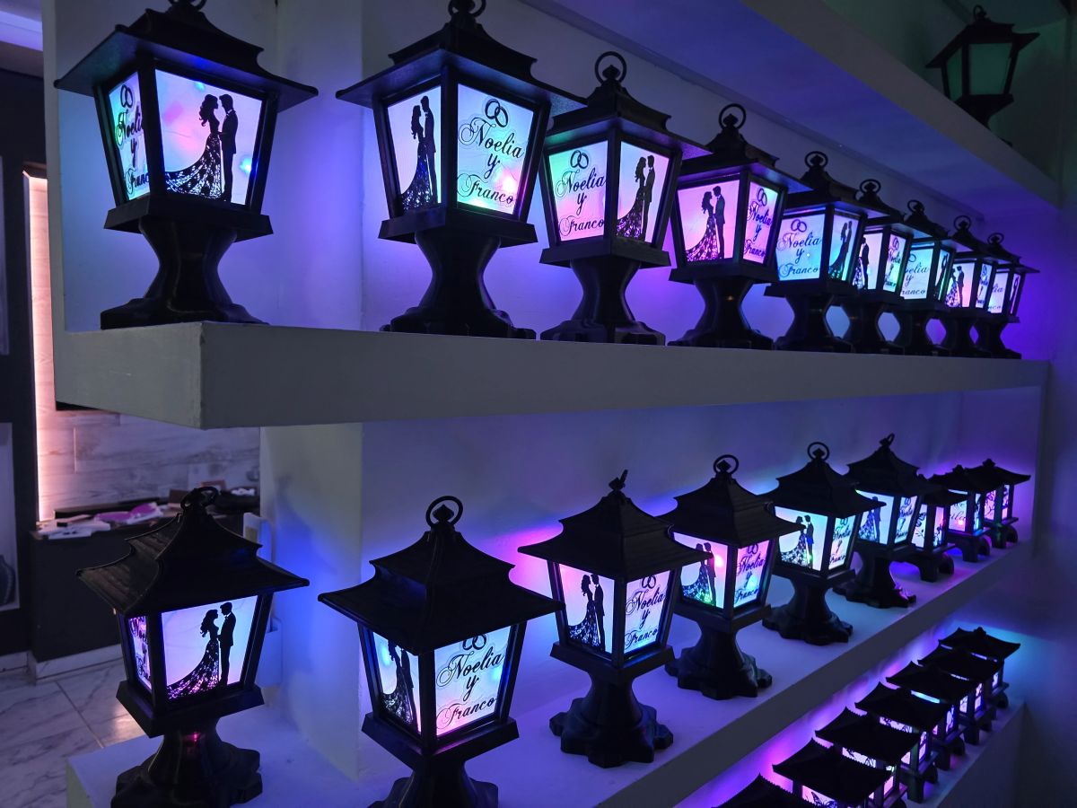 Centros de Mesa - Farol Luminis 30cm - Casamiento