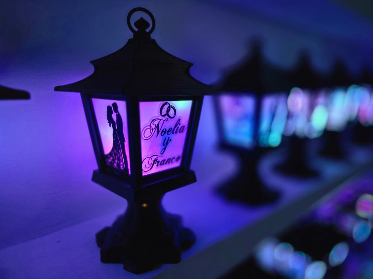 Centros de Mesa - Farol Luminis 30cm - Casamiento