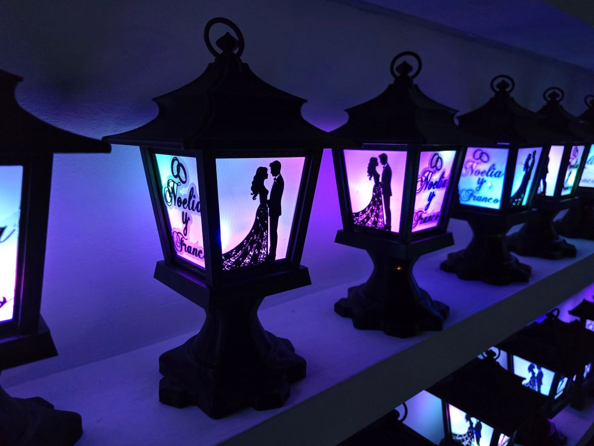 Centros de Mesa - Farol Luminis 30cm - Casamiento