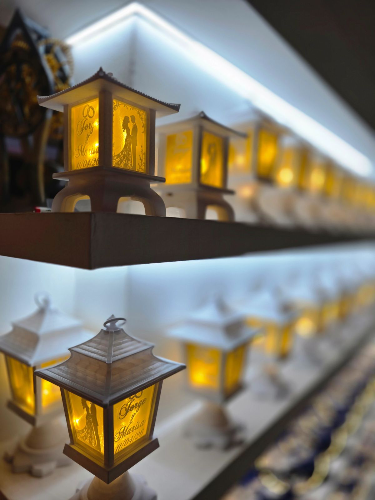 Centros de Mesa - Farol Luminis 30cm - Casamiento