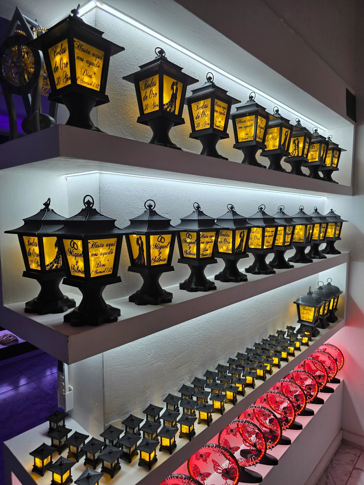 Centros de Mesa - Farol Luminis 30cm - Casamiento