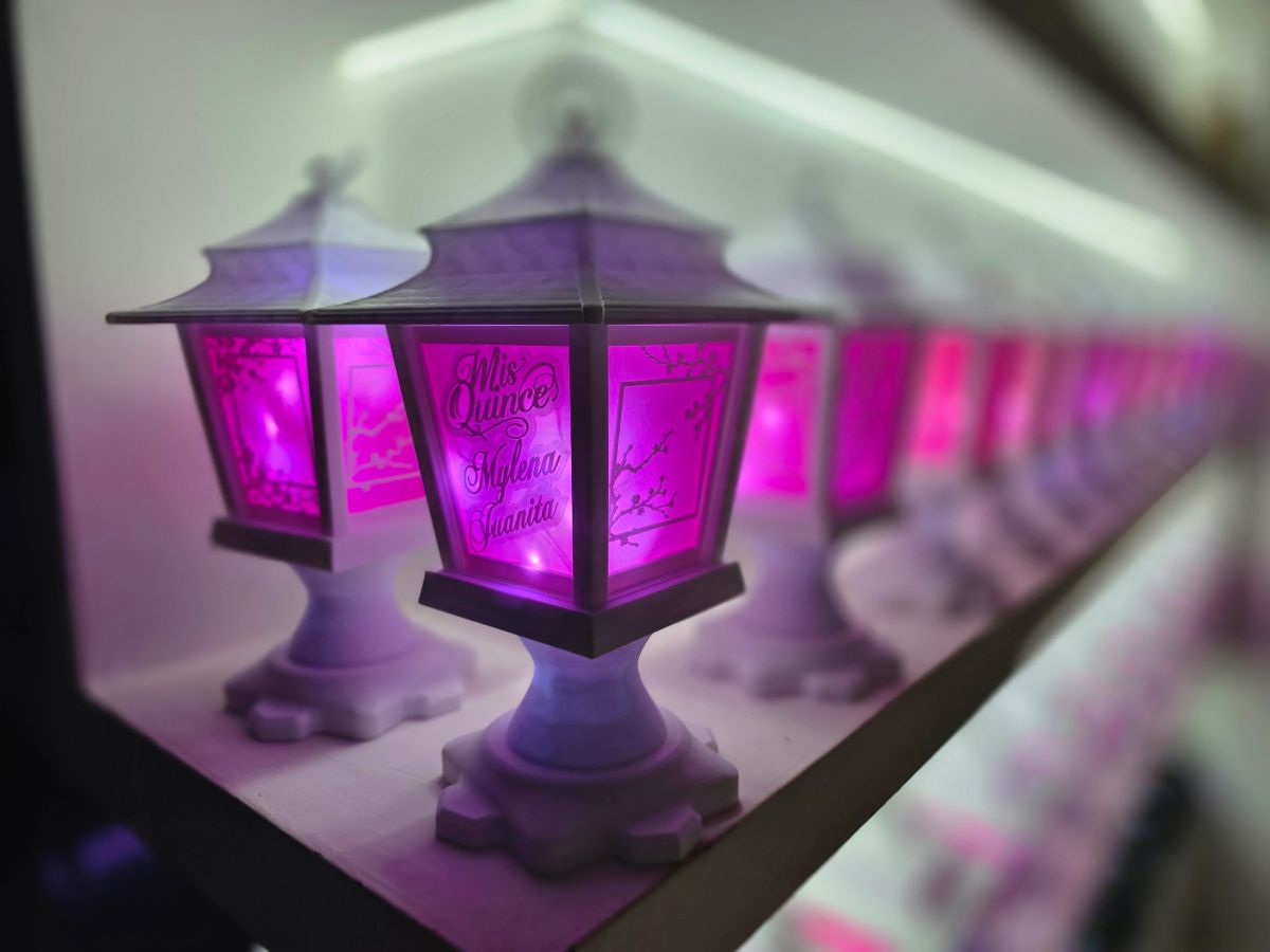 Centros de Mesa - Farol Luminis 30cm - Quince Años