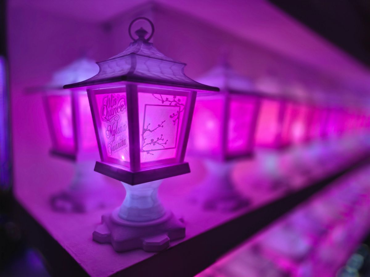 Centros de Mesa - Farol Luminis 30cm - Quince Años