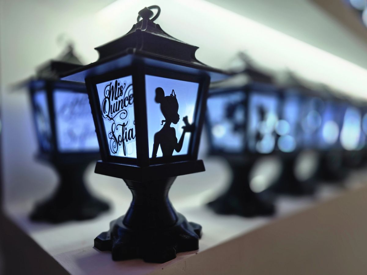 Centros de Mesa - Farol Luminis 30cm - Quince Años