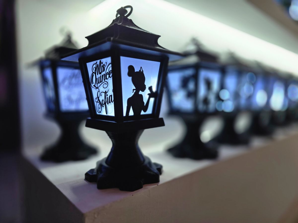 Centros de Mesa - Farol Luminis 30cm - Quince Años