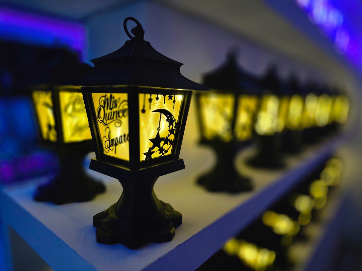 Centros de Mesa - Farol Luminis 30cm - Quince Años