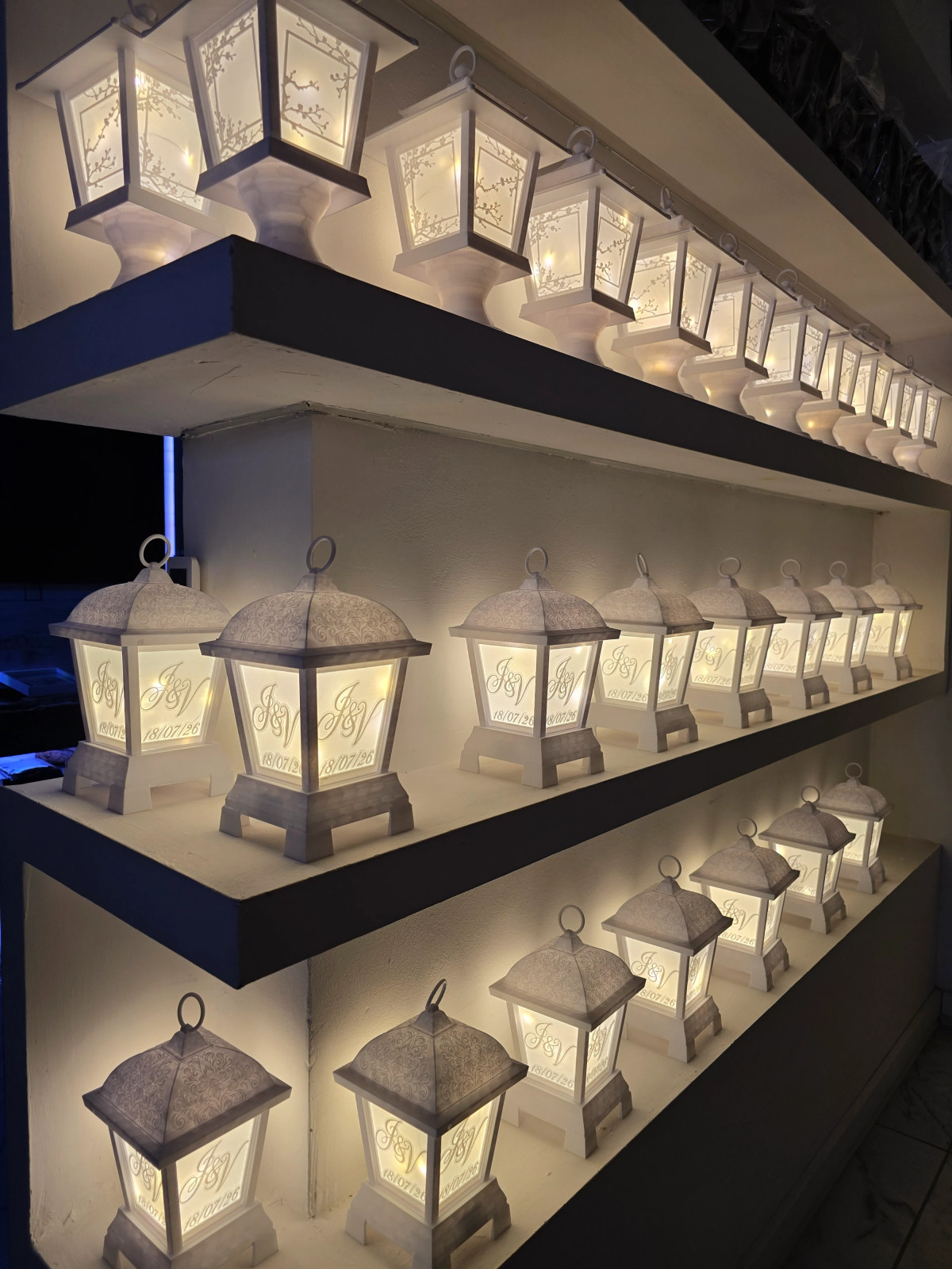 Centros de Mesa - Farol Akari 25cm #2350