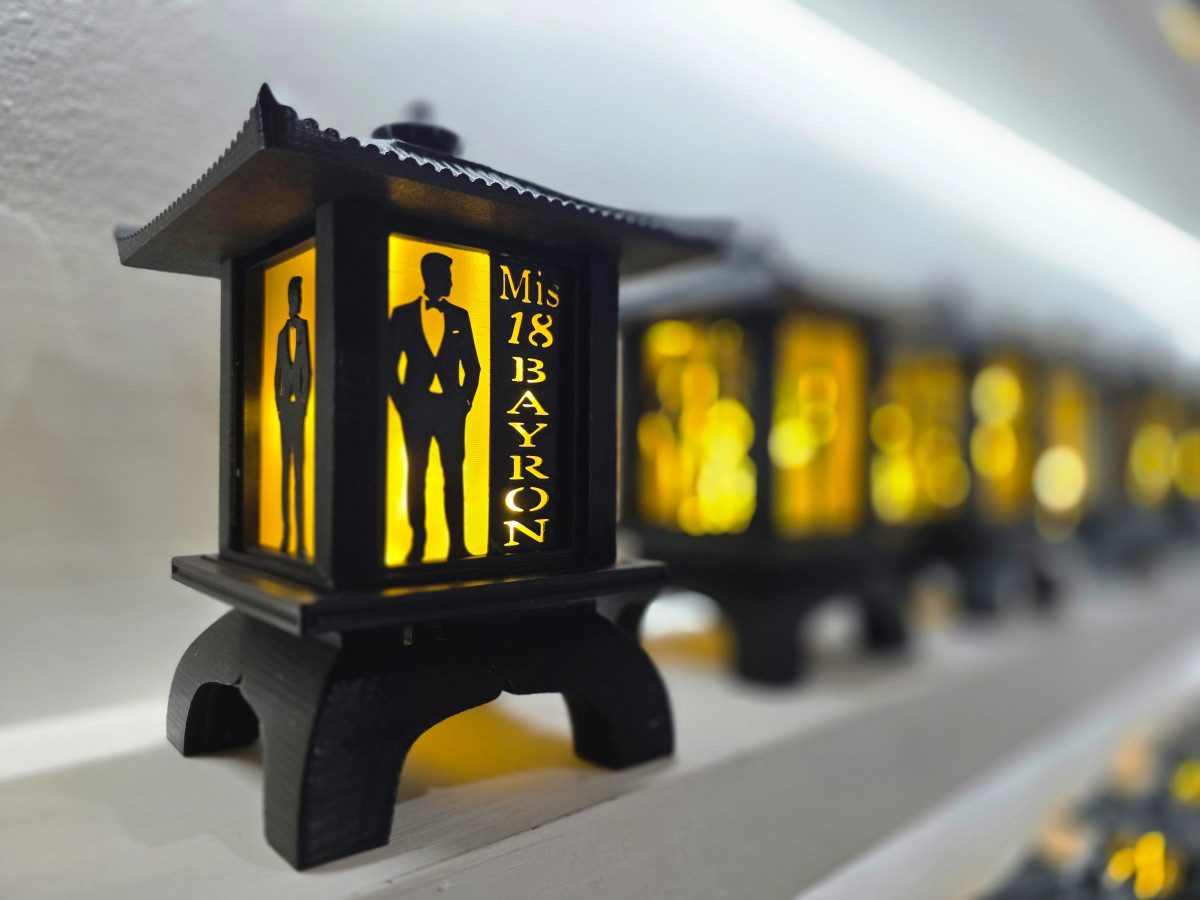 Centros de Mesa - Farol Kasumi 20cm #2390