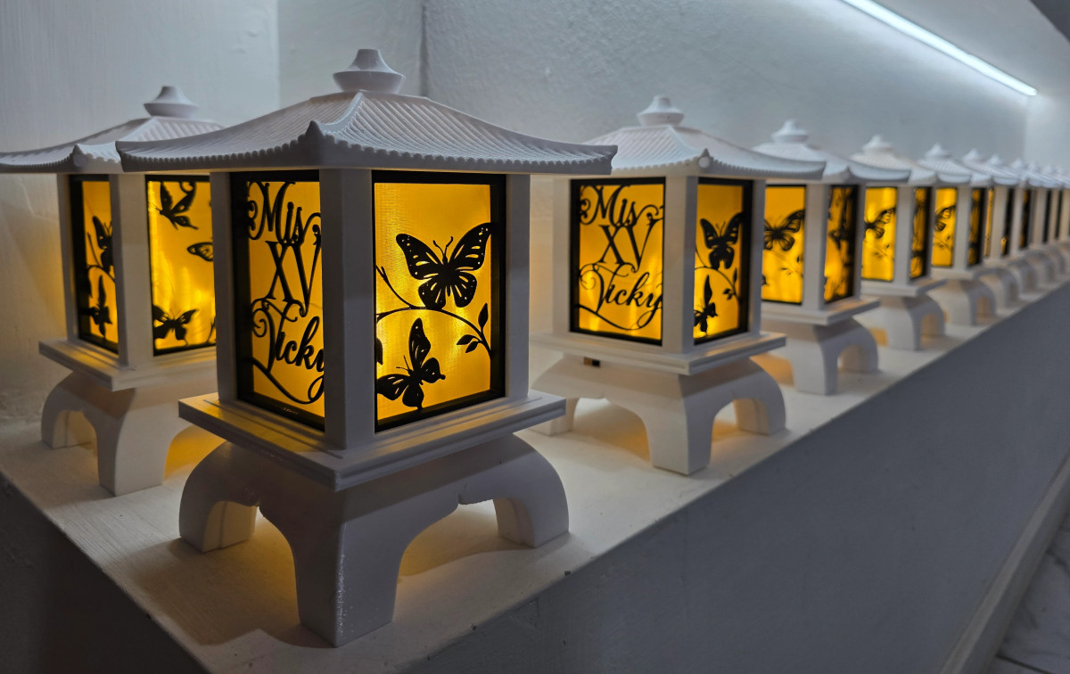 Centros de Mesa - Farol Kasumi 20cm #2395