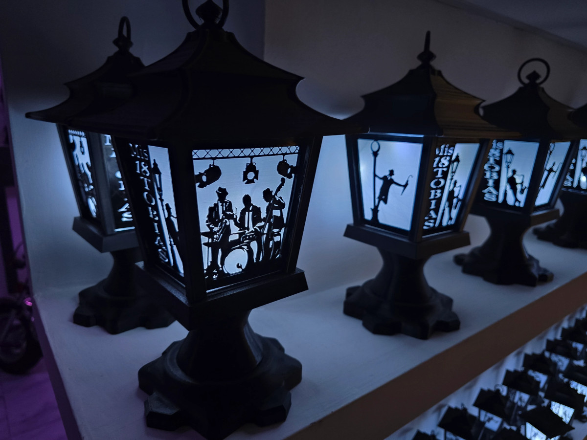 Centros de Mesa - Farol Luminis 30cm #2570