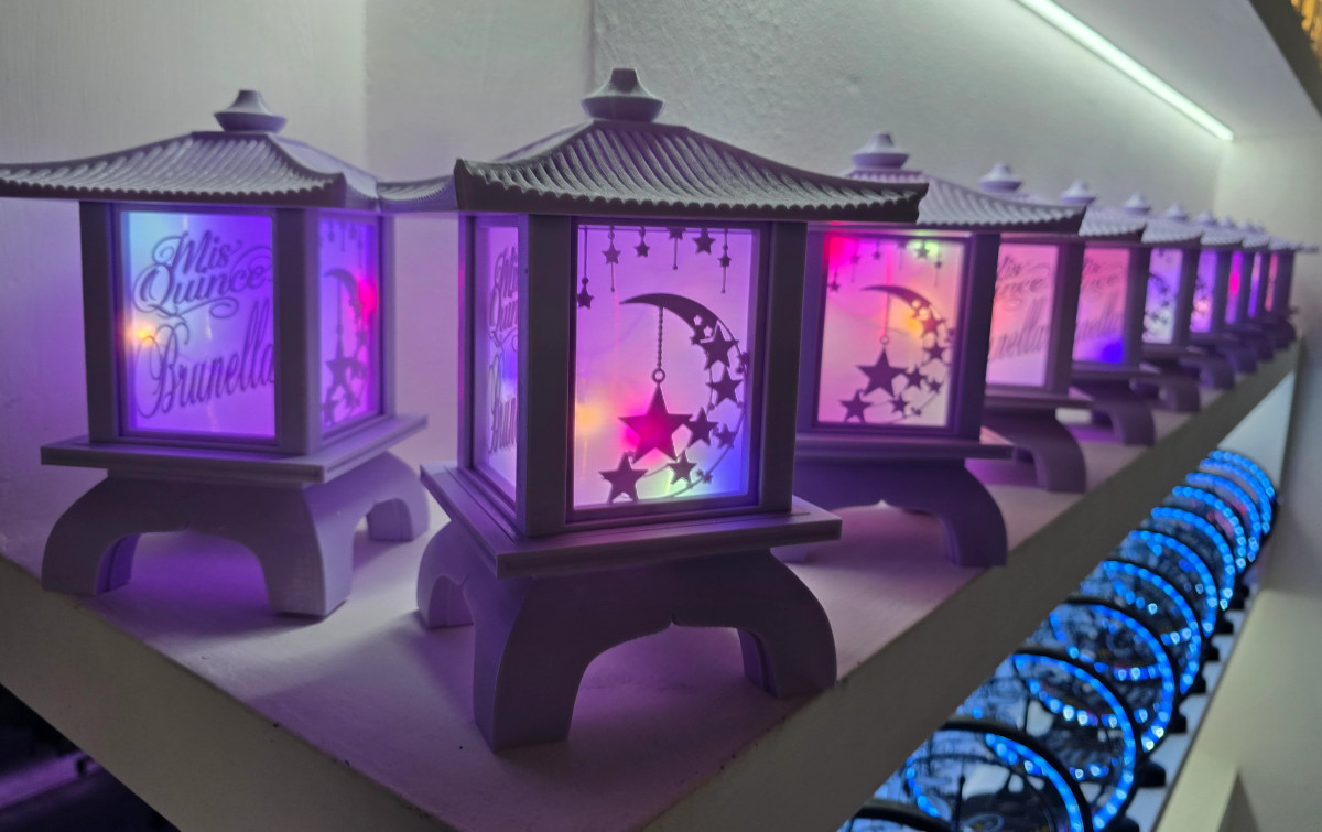 Centros de Mesa - Farol Kasumi 20cm #2643
