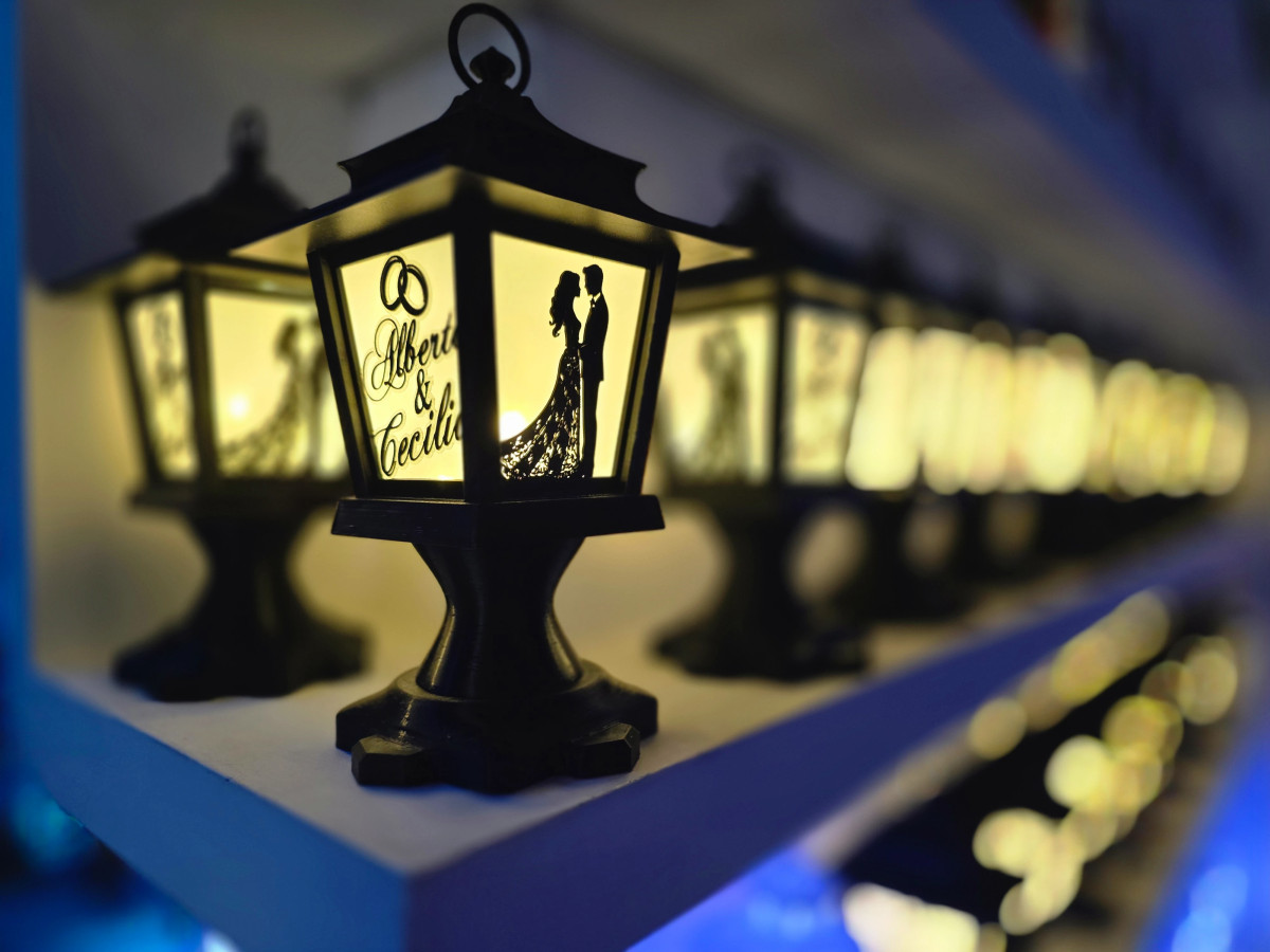 Centros de Mesa - Farol Luminis 30cm #2661