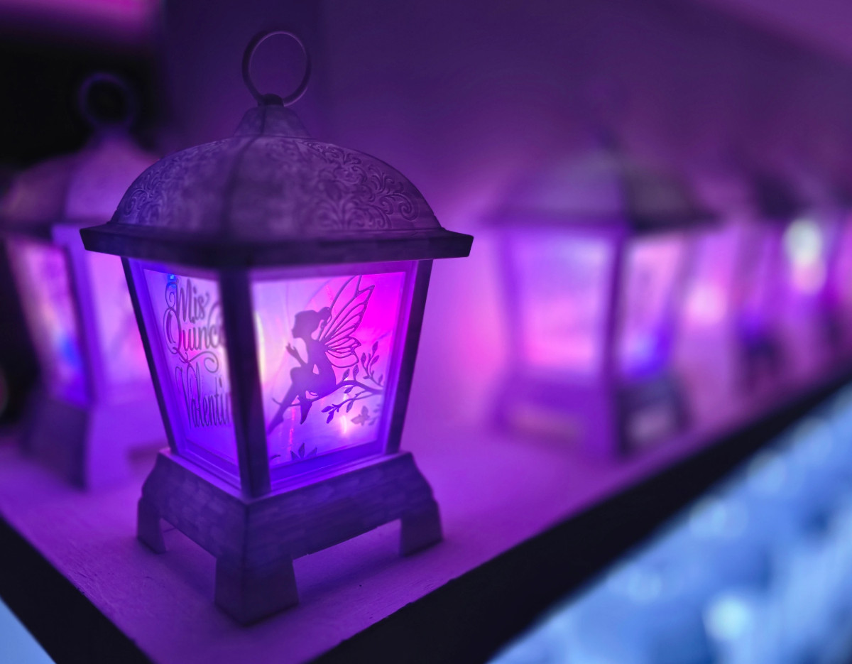Centros de Mesa - Farol Akari 25cm #2851