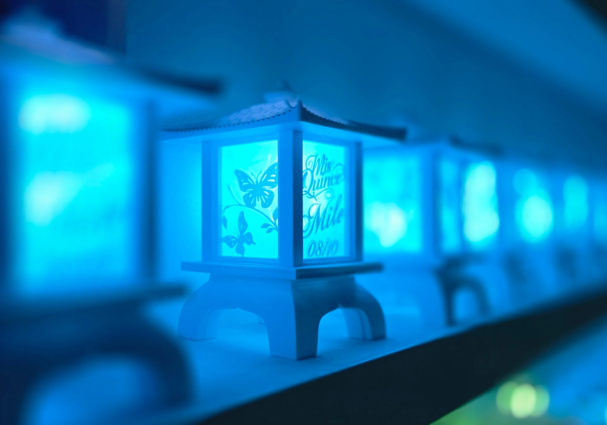 Centros de Mesa - Farol Kasumi 20cm #2973