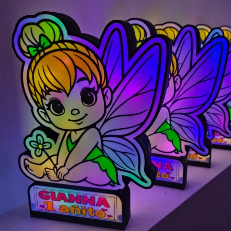Centros de Mesa LED Personalizados, Light Box 27cm